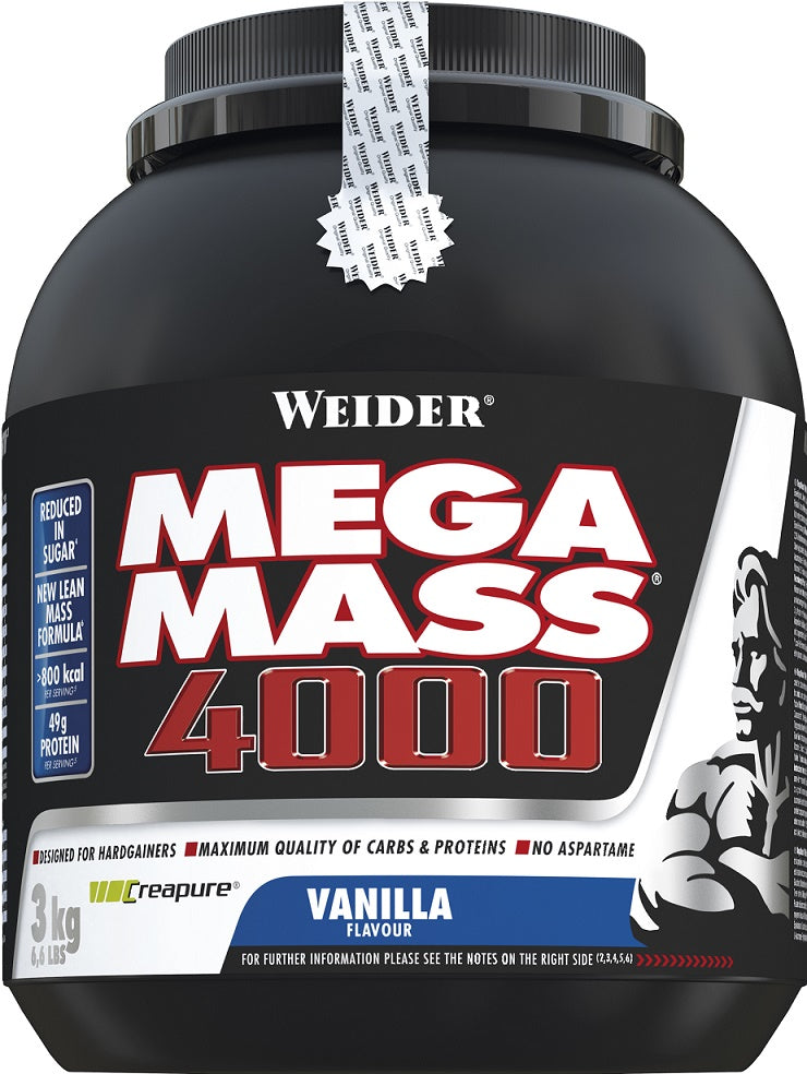 Mega Mass 4000, Strawberry - 3000g