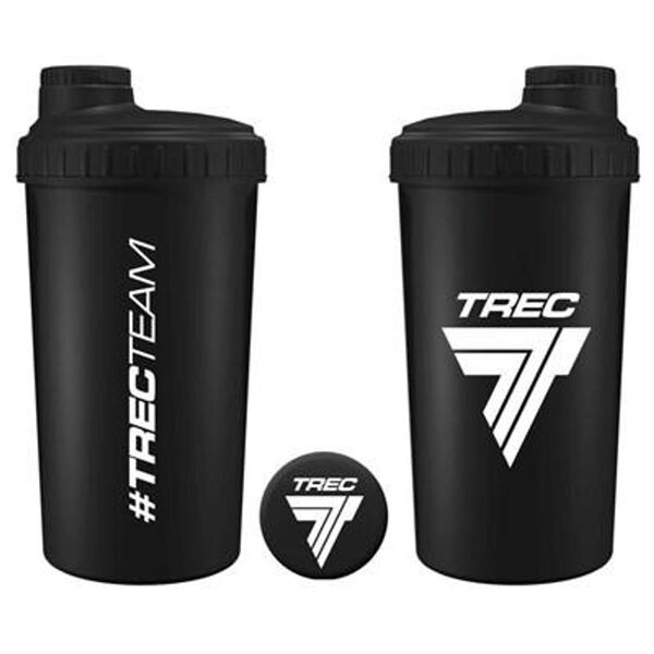 Trec Team Shaker, Black - 700 ml.