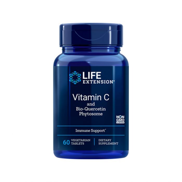 Vitamin C and Quercetin Phytosome - 60 vegetarian tabs