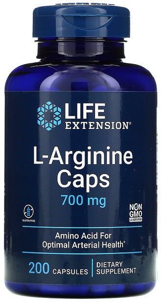 L-Arginine Caps, 700mg - 200 caps