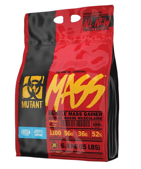 Mutant Mass, Cookies & Cream - 6800g