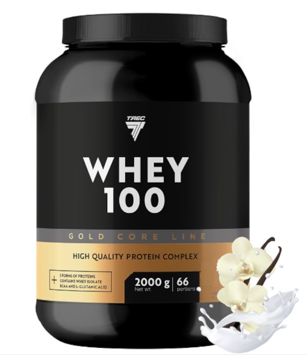 Gold Core Whey 100, Vanilla - 2000g