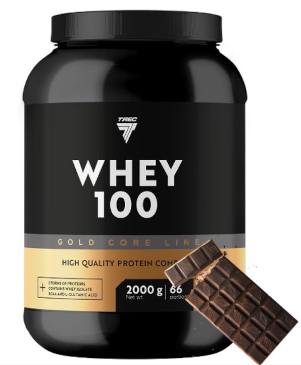 Gold Core Whey 100, Chocolate - 2000g