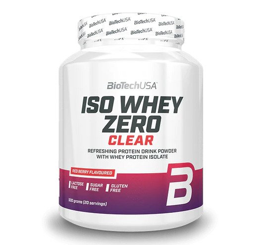 Iso Whey Zero Clear, Red Berry - 500g