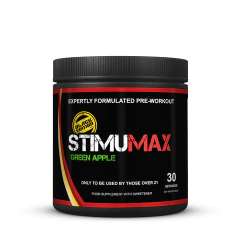 StimuMax Black Edition, Green Apple - 360g