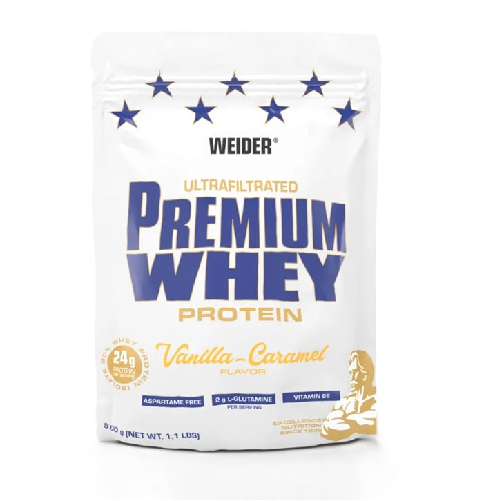Premium Whey, Vanilla Caramel - 500g