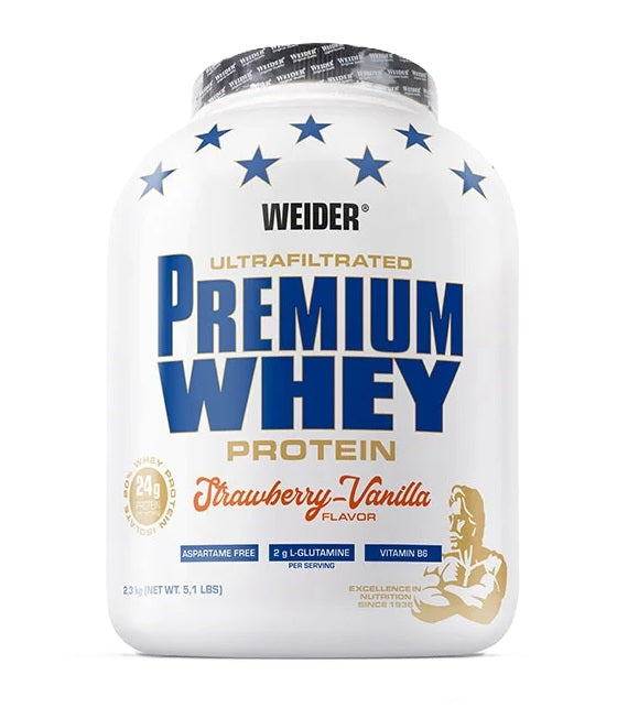 Premium Whey, Strawberry Vanilla - 2300g