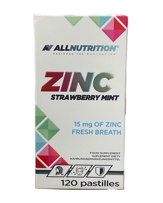 Zinc, 15mg (Strawberry Mint) - 120 pastilles