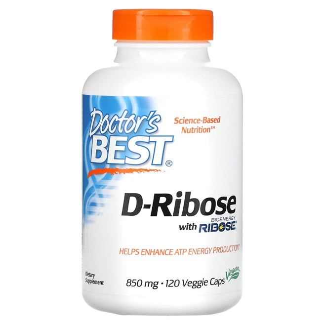 D-Ribose, 850mg - 120 vcaps