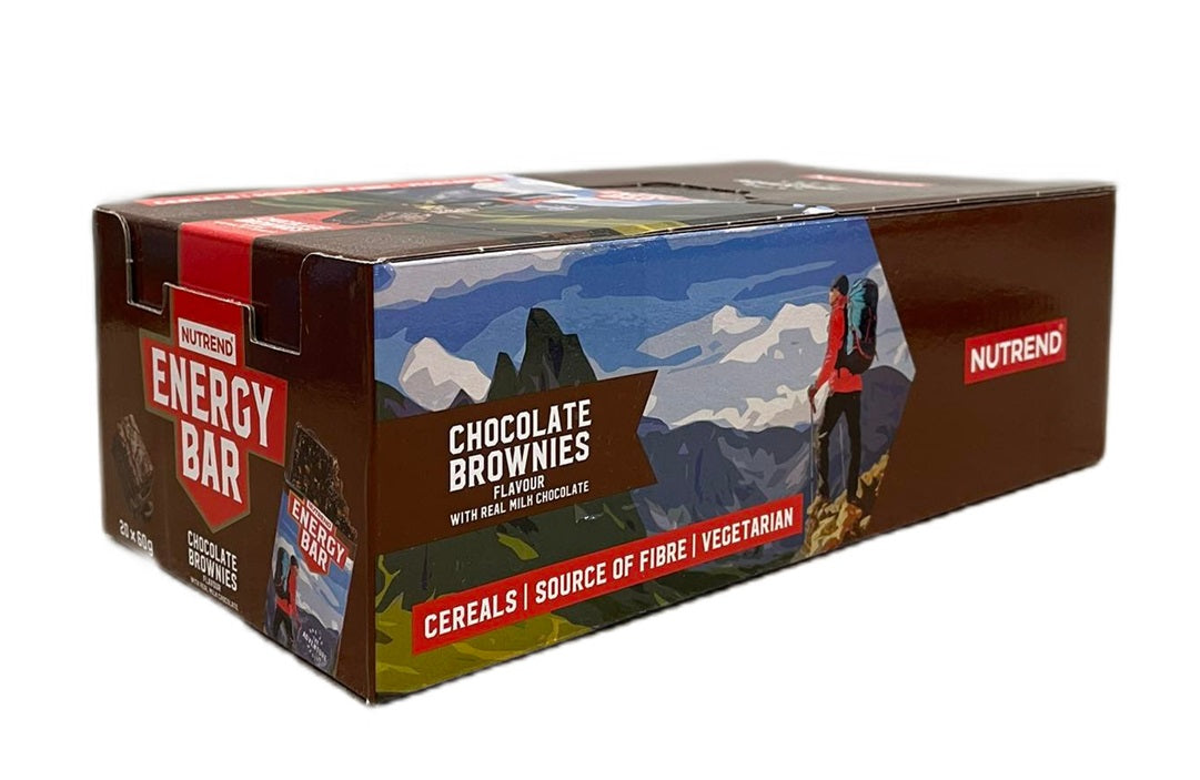 Energy Bar, Chocolate Brownies - 20 x 60g