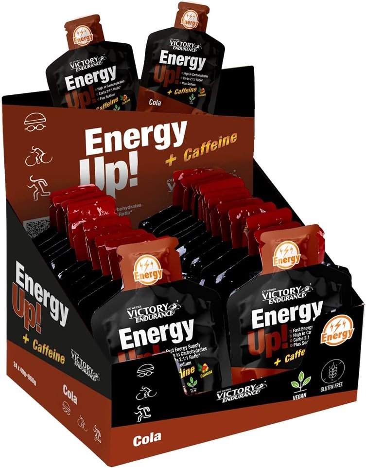 Joe Weider Victory Endurance Energy Up! + Caffeine, Cola - 24 x 40g