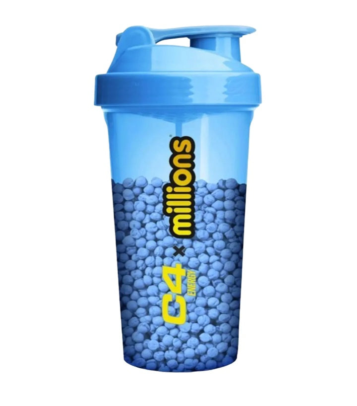 C4 Energy x Millions Bubblegum Shaker, Blue - 800 ml.