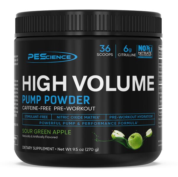 High Volume (New Formula), Sour Green Apple - 270g