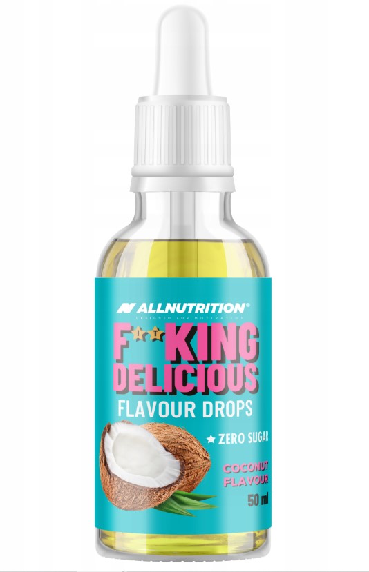 Fitking Delicious Flavour Drops, Coconut - 50 ml.