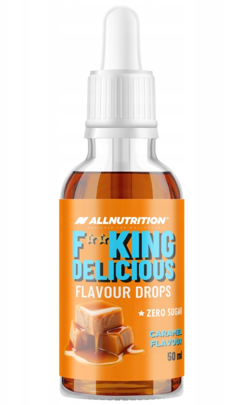 Fitking Delicious Flavour Drops, Caramel - 50 ml.