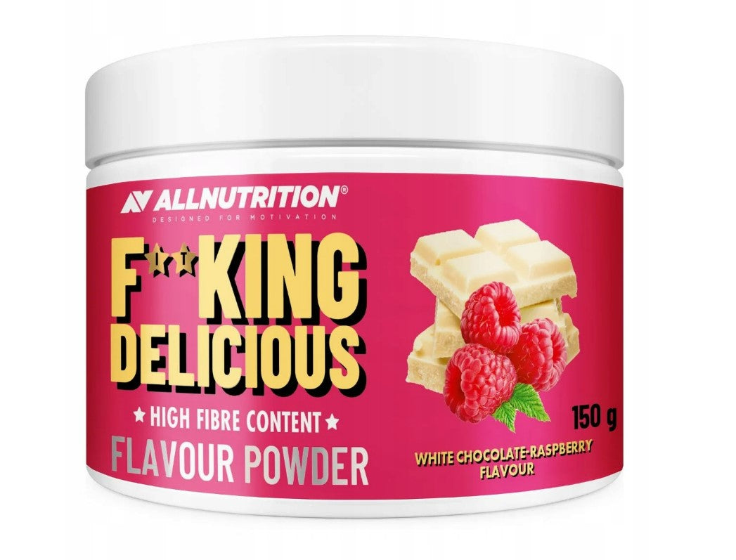 Fitking Delicious Flavour Powder, White Chocolate-Raspberry - 150g