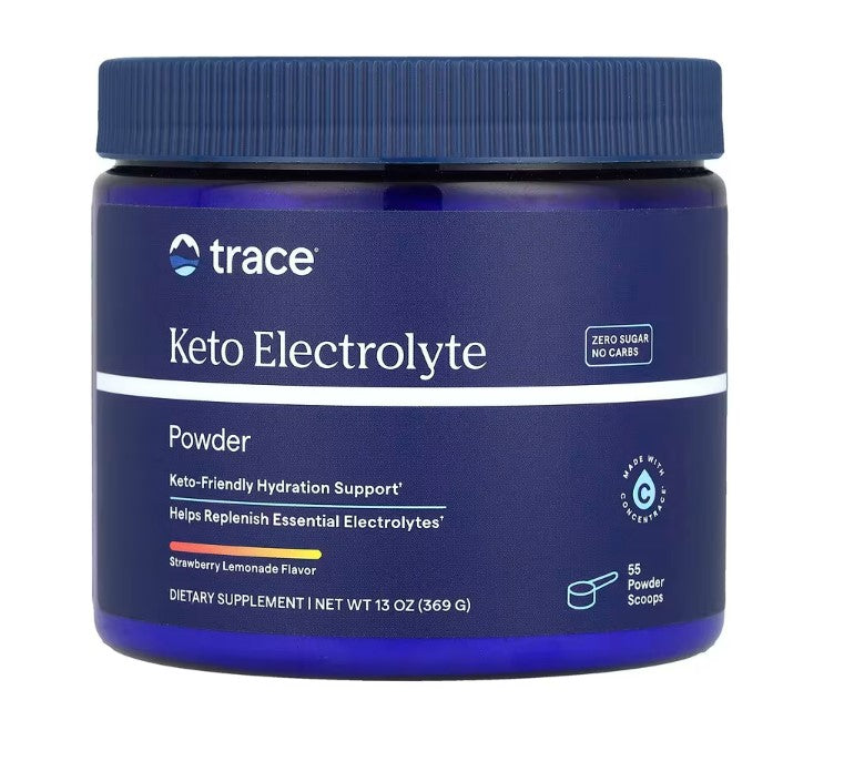 Keto Electrolyte Powder, Strawberry Lemonade - 369g
