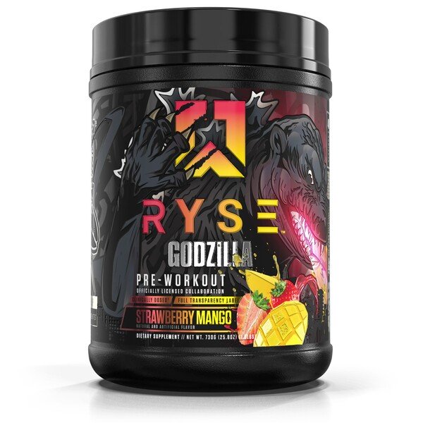 Godzilla Pre-Workout, Strawberry Mango - 730g