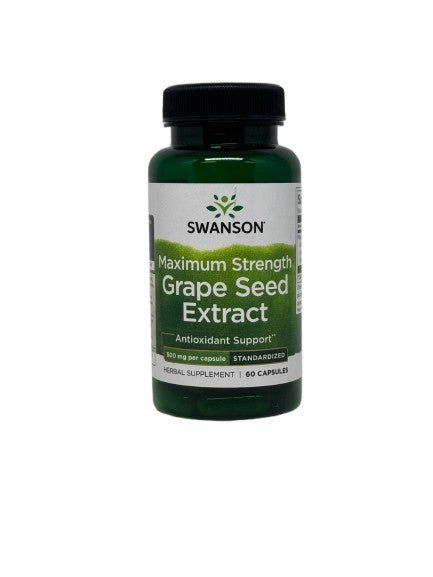 Grape Seed Extract, Maximum Strength - 60 caps