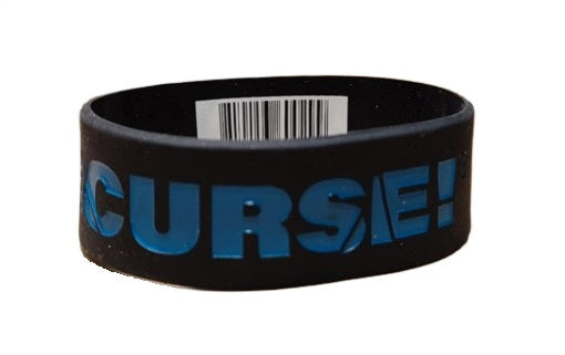 The Curse! Wristband, Blue