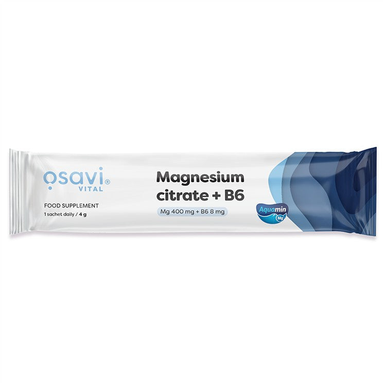 Magnesium Citrate + B6 - 4g (1 serving)