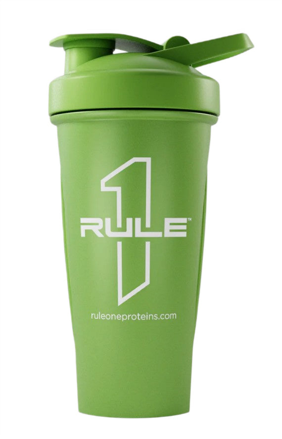 R1 Outlined Logo Shaker Cup, Green - 600 ml.
