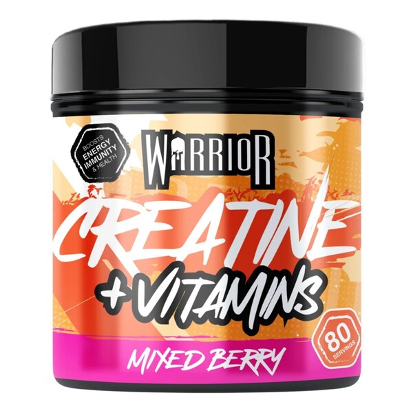 Creatine + Vitamins, Mixed Berry - 360g