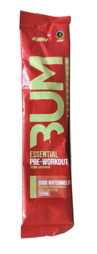 CBUM Essential Pre-Workout, Sour Watermelon - 13.5g (1 serving)