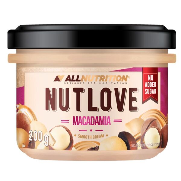 Nutlove Smooth Cream, Macadamia - 200g