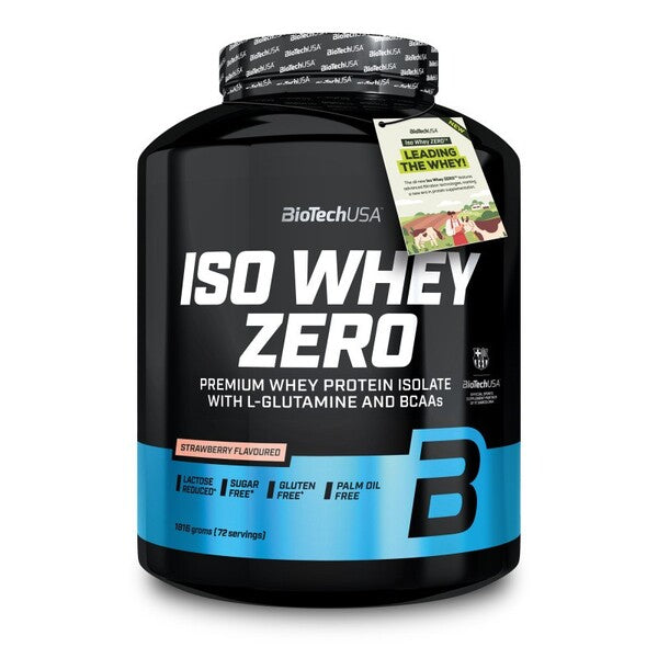 Iso Whey Zero, Strawberry - 1816g