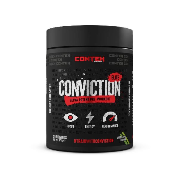 Conviction Elite, Candy Apple - 400g