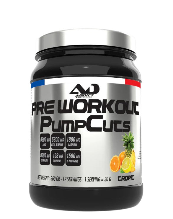 Pre Workout Pump Cuts, Tropic - 360g