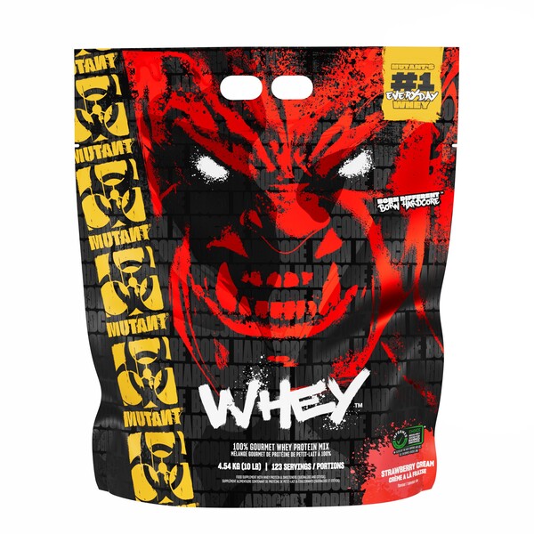 Mutant Whey, Strawberry Cream - 4540g