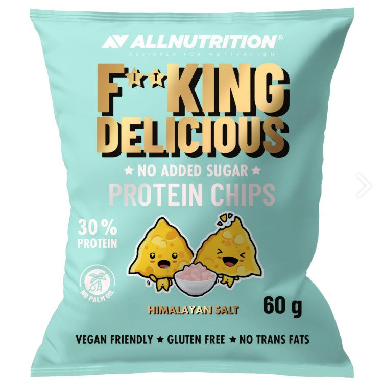 Fitking Delicious Protein Chips, Himalayan Salt - 60g