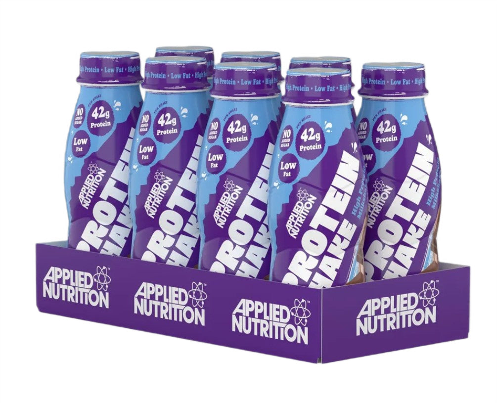 High Protein Shake, Double Chocolate - 8 x 500 ml.