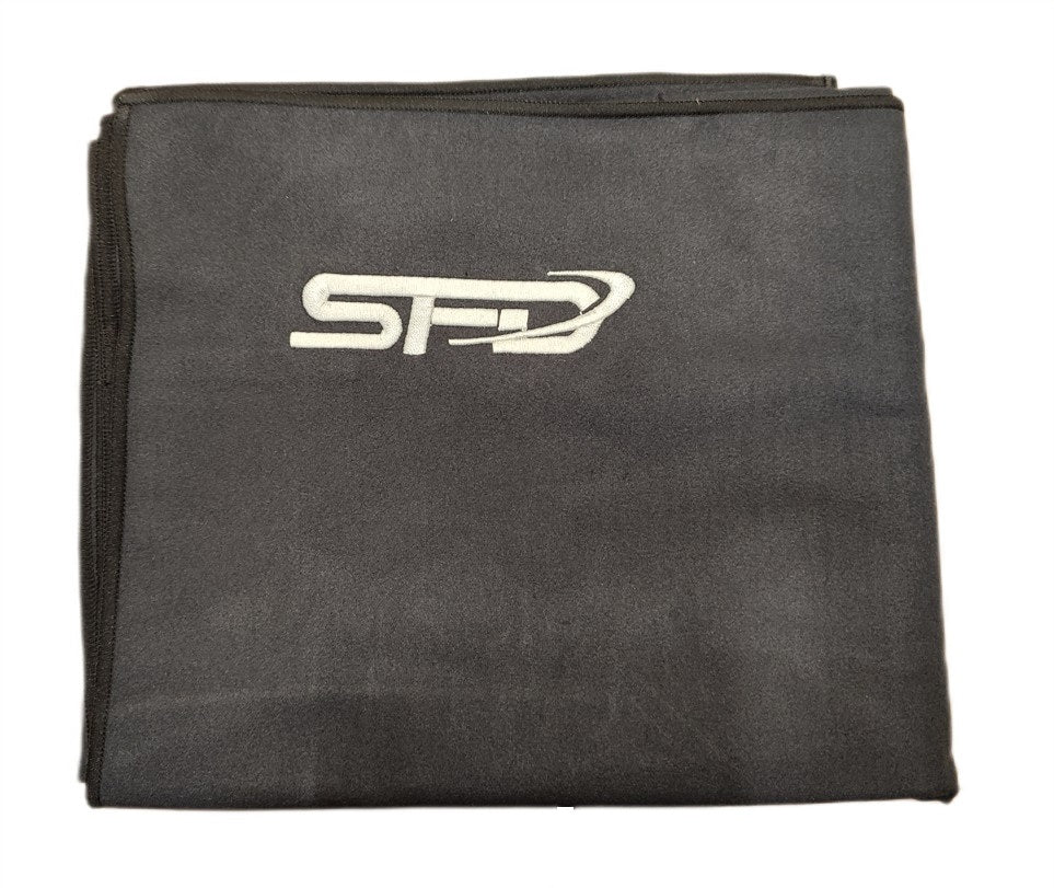 SFD Microfiber Towel, Black - 120 x 70 cm