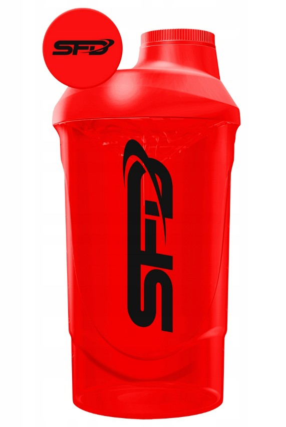 SFD Shaker, Fire Red - 600 ml.