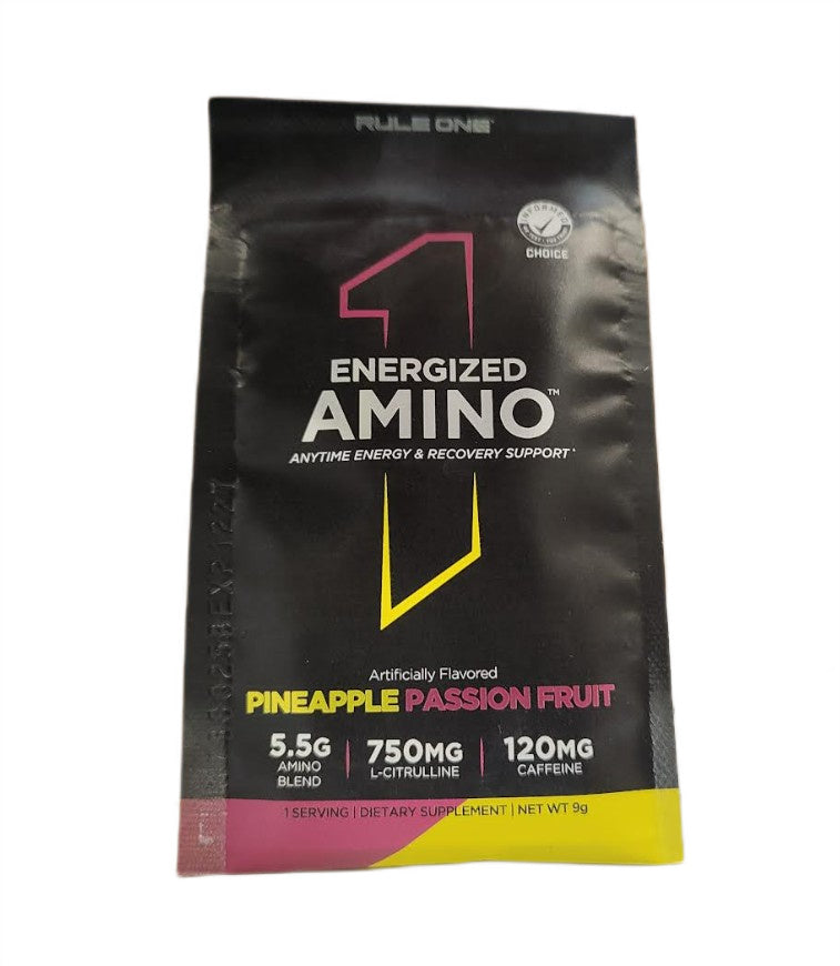 Energized Amino, Pineapple Passion Fruit - 9g (1 serving)