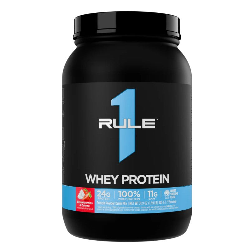 R1 Whey Protein, Strawberries & Creme - 905g