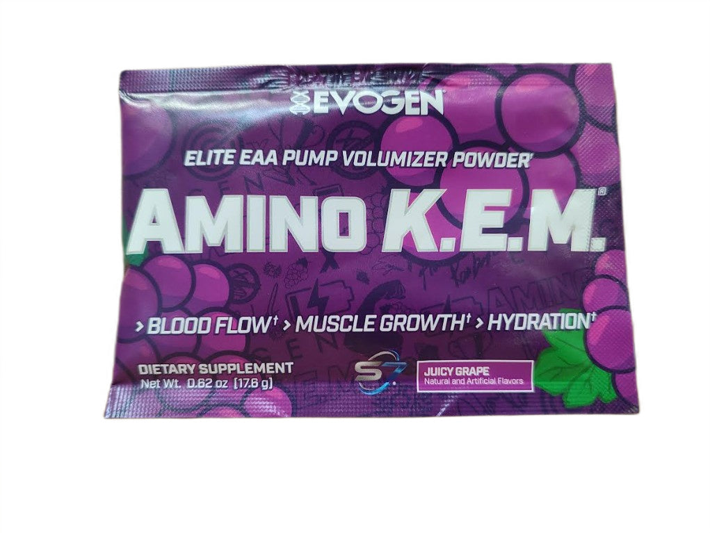 Amino K.E.M. EAA, Juicy Grape - 17.6g (1 serving)