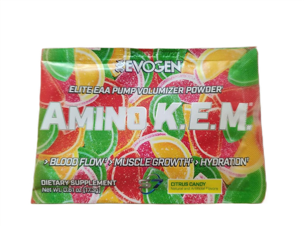 Amino K.E.M. EAA, Citrus Candy - 17.3g (1 serving)