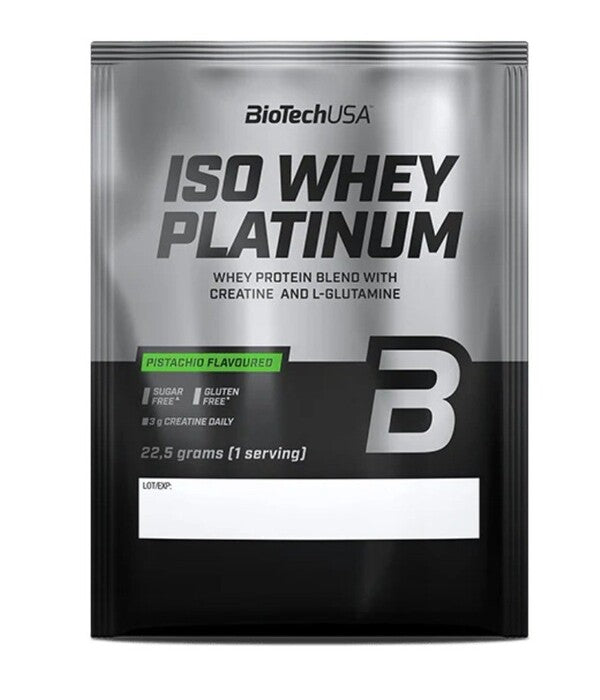Iso Whey Platinum, Pistachio - 22.5g (1 serving)