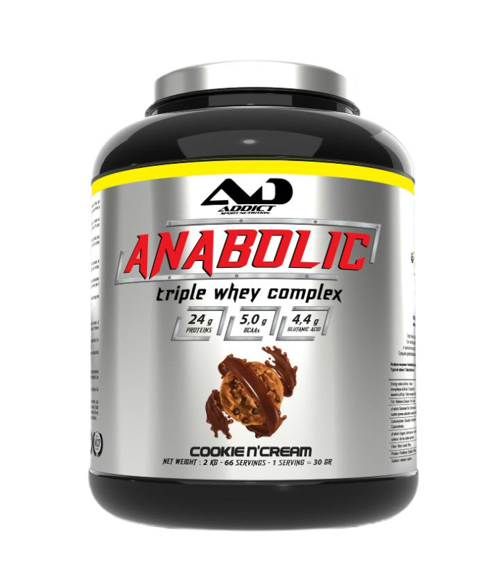 Anabolic Triple Whey Complex, Cookie N'Cream - 2000g