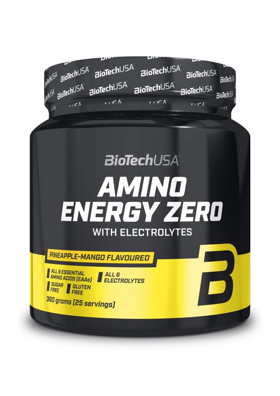 Amino Energy Zero with Electrolytes, Pineapple Mango - 360g
