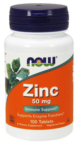 Zinc, 50mg - 100 tabs