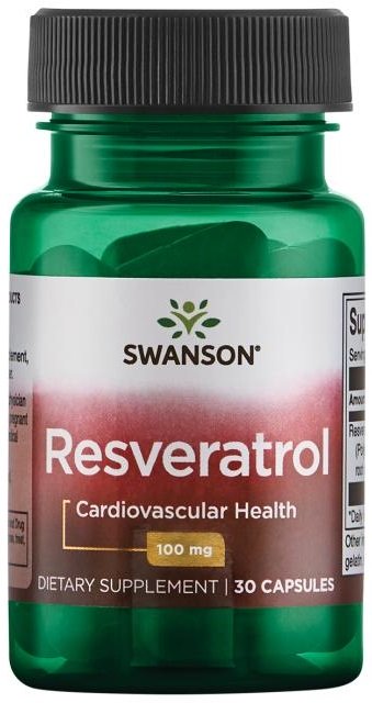 Resveratrol, 100mg - 30 caps