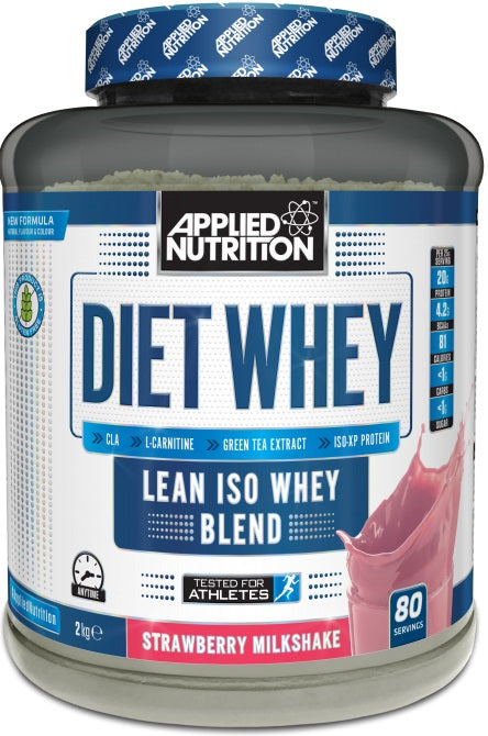 Diet Whey, Strawberry (EAN 634158938122) - 2000g