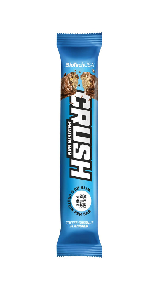 Crush Bar, Toffee Coconut - 12 x 64g