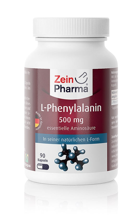 L-Phenylalanine, 500mg - 90 caps