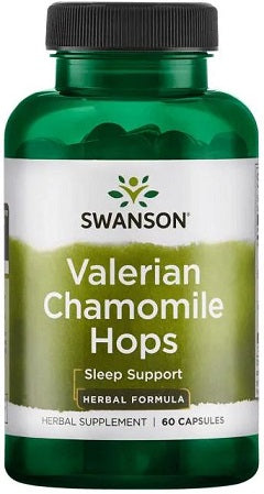 Valerian, Chamomile & Hops - 60 caps